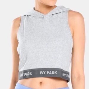 IVYPARK Hooded Crop Tank Top